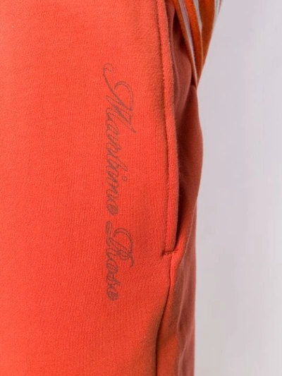 Shop Martine Rose Weite Jogginghose In 606 Orange