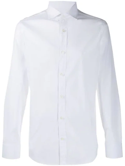 Shop Z Zegna Stretch Fit Shirt In Sm000 White