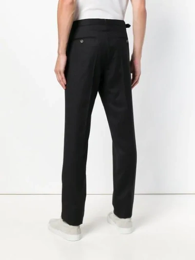 Shop Gta Tailored Trousers In Black