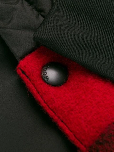 Shop Woolrich Hooded Duffle Coat In Black