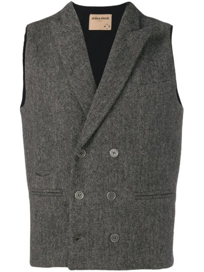 Shop Al Duca D'aosta 1902 Tailored Vest - Grey