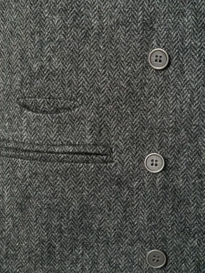 Shop Al Duca D'aosta 1902 Tailored Vest - Grey