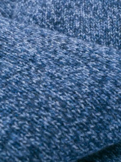 Shop Doriani Cashmere Slim-fit Button-up Cardigan In Blue