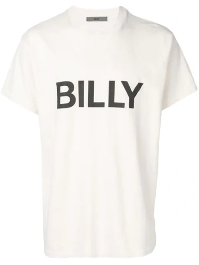 Shop Billy Logo Print T In Neutrals