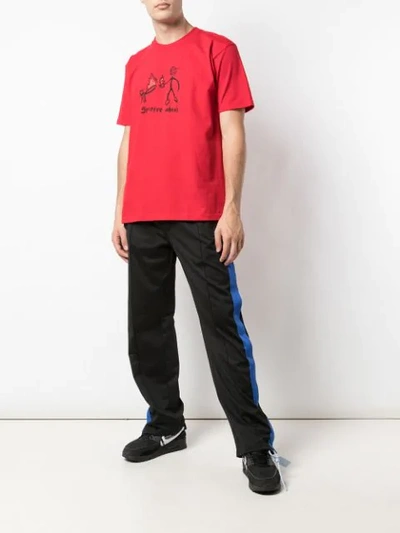Supreme X Spitfire Wheels T-shirt In Red