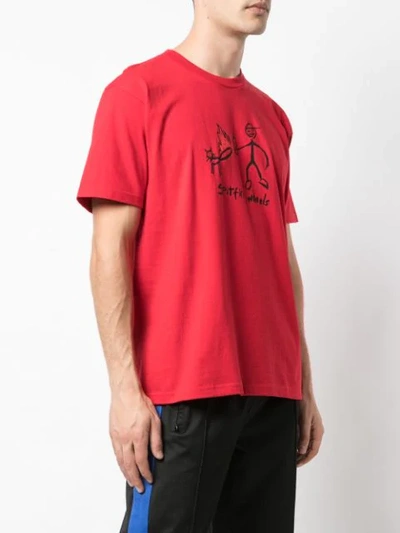 Supreme X Spitfire Wheels T-shirt In Red
