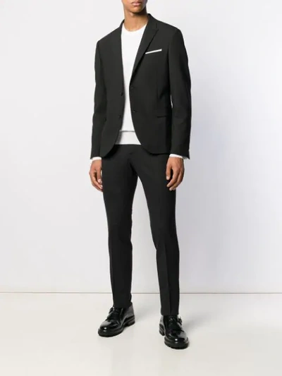 Shop Neil Barrett Tailored Two-piece Suit In Black
