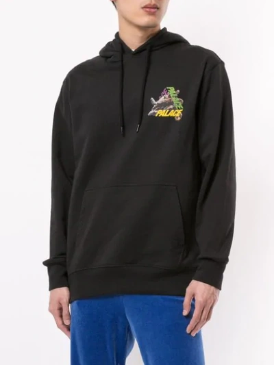 Palace 'jobsworth' Kapuzenpullover In Black