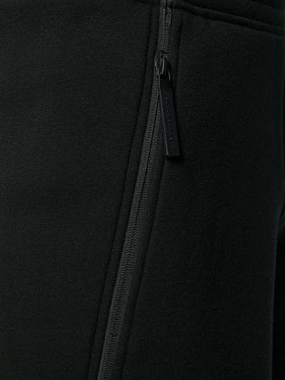 Shop Blackbarrett Tonal Logo Shorts In Black