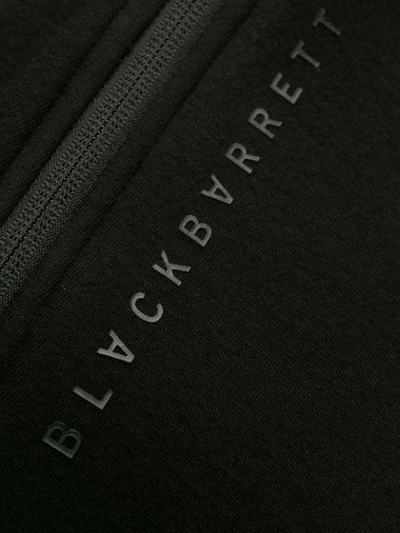 Shop Blackbarrett Tonal Logo Shorts In Black