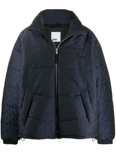 Shop Gmbh Oversized Padded Jacket In Blue