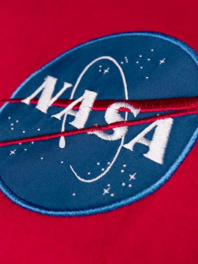 Shop Alpha Industries Nasa T-shirt In Red