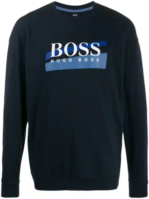hugo boss blue sweatshirt