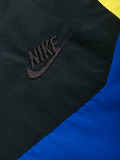 Shop Nike Colour Block Track Pants In Black