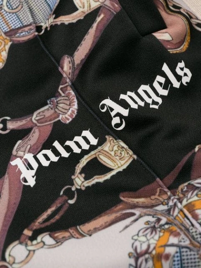 Shop Palm Angels Chain-print Track Pants In Neutrals