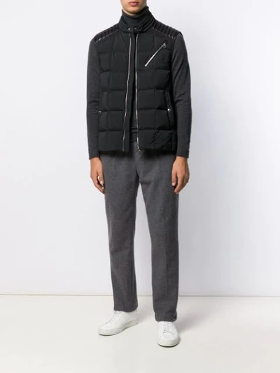 Shop Moncler Holsteiner Gilet In Black