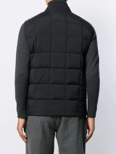 Shop Moncler Holsteiner Gilet In Black