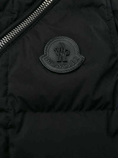 Moncler Men's Holsteiner Zip-front Quilted Vest In Black | ModeSens