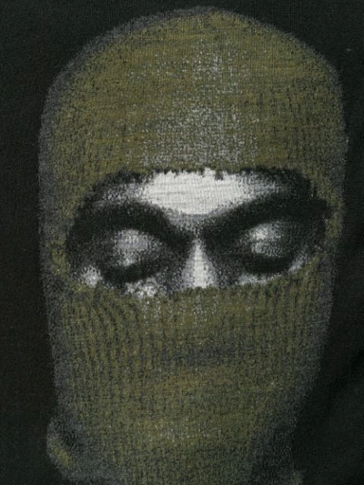 Ih Nom Uh Nit Balaclava Print Sweatshirt In Black