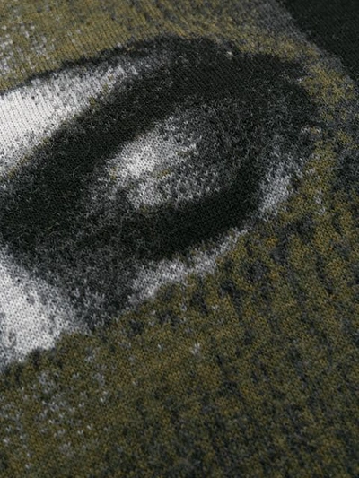 Ih Nom Uh Nit Balaclava Print Sweatshirt In Black
