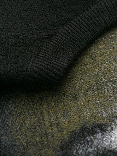 Ih Nom Uh Nit Balaclava Print Sweatshirt In Black