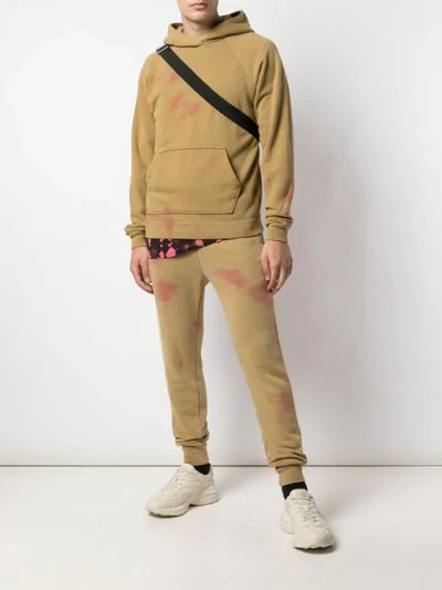 John Elliott Double Dye Raglan Hoodie In Yellow | ModeSens