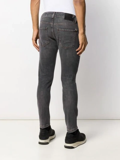 Shop Entre Amis Vintage Wash Jeans In Black