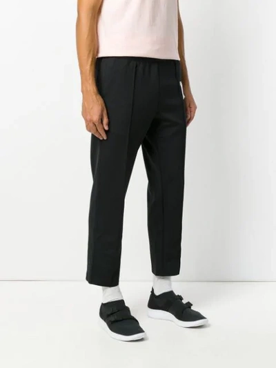 Shop Satisfy Spacer Post-run Track Pants In Black