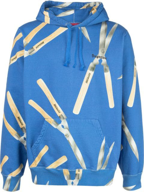 supreme shears hooded sweatshirt