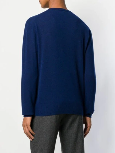 Shop Acne Studios Niale Ultralight Sweater In Blue