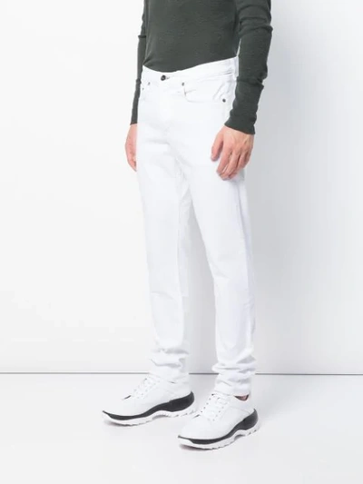 Shop Rag & Bone Straight Leg Jeans In White