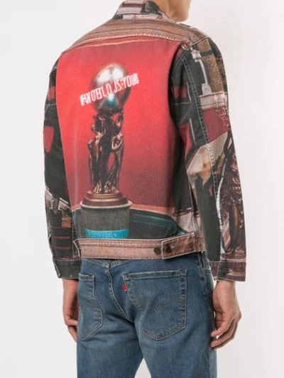 Jacket Supreme Red size S International in Denim - Jeans - 32550810