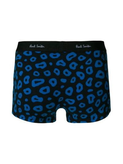 Shop Paul Smith Printed Boxers In Black