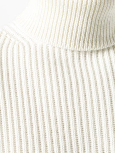 turtle neck knit sweater