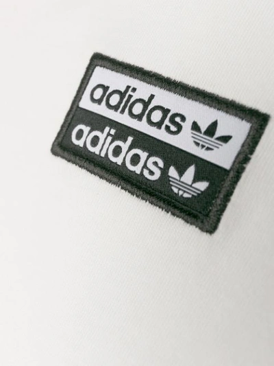 Adidas Originals Central Vocal Logo T-shirt In White | ModeSens