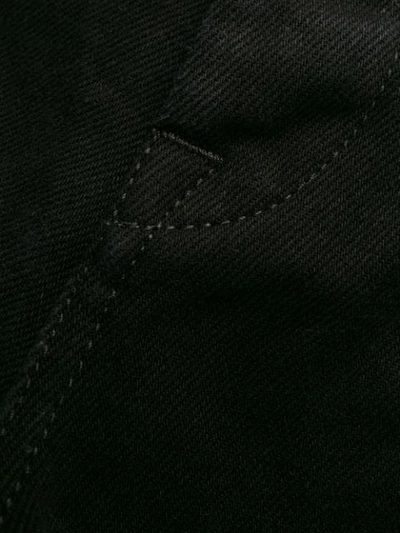 Shop Off-white Belted Slim-fit Denim Jeans In Black
