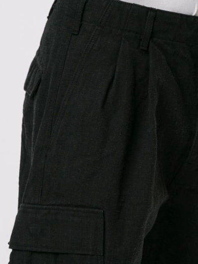 Shop Doublet Parachute Trousers In Black