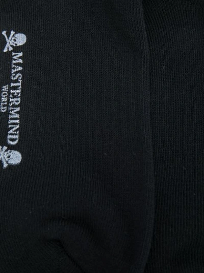 Shop Mastermind Japan Logo Socks - Black