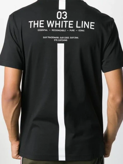 Shop Les Hommes Urban Logo Print T-shirt In Black