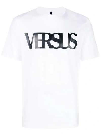 Shop Versus Logo T In White