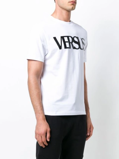 Shop Versus Logo T In White