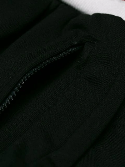 Shop Dolce & Gabbana King Patch Track Shorts - Black