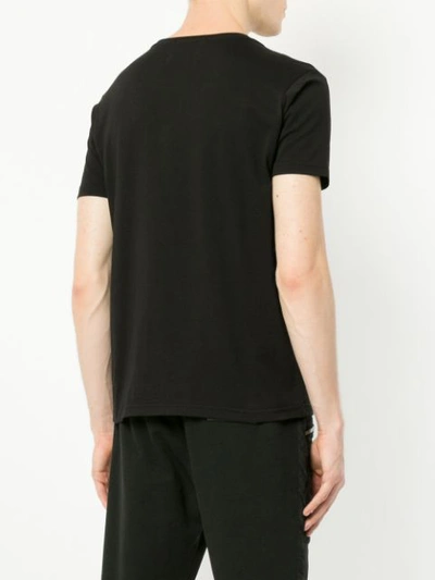 Shop Iceberg Taz Embroidered T-shirt - Black