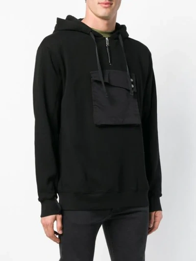 pouch front hoodie