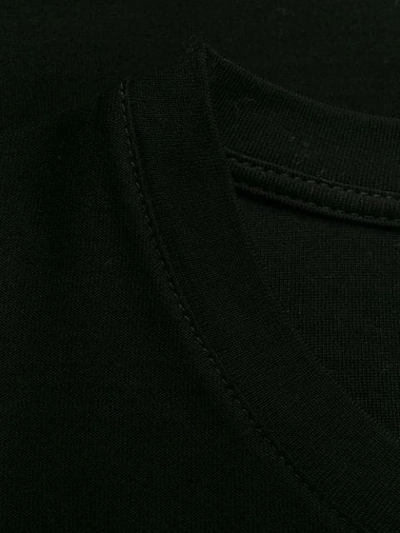Shop Alexander Mcqueen T-shirt Mit Rosen-patch In Black