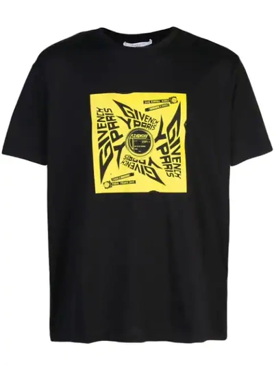 Shop Givenchy Printed T In 001 Black