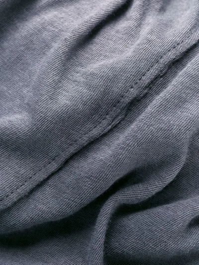 Rick Owens Double Layer T In Grey