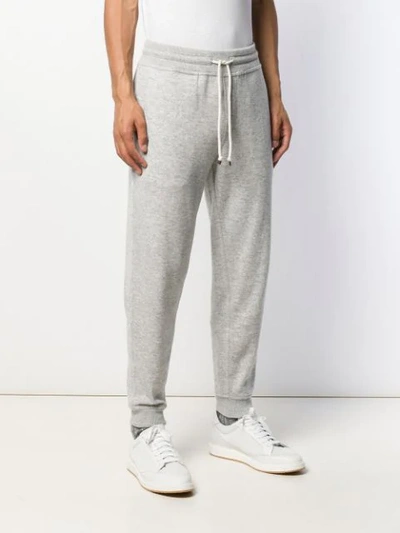 Brunello Cucinelli Classic Track Pants In C5794 Grey