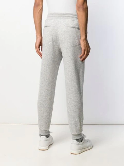 Brunello Cucinelli Classic Track Pants In C5794 Grey