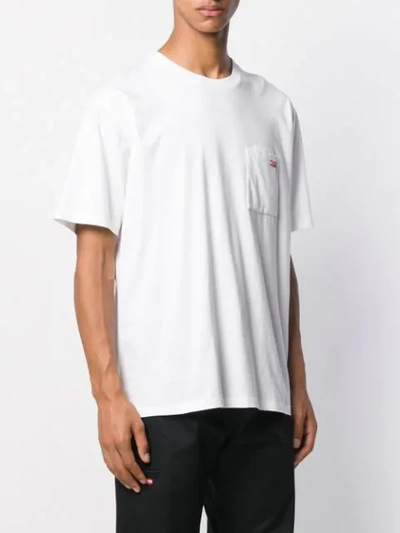 Shop Affix Chest Pocket T-shirt In White